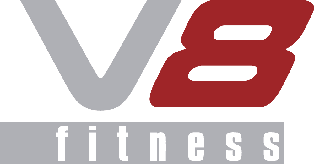 V8 Fitness Logo